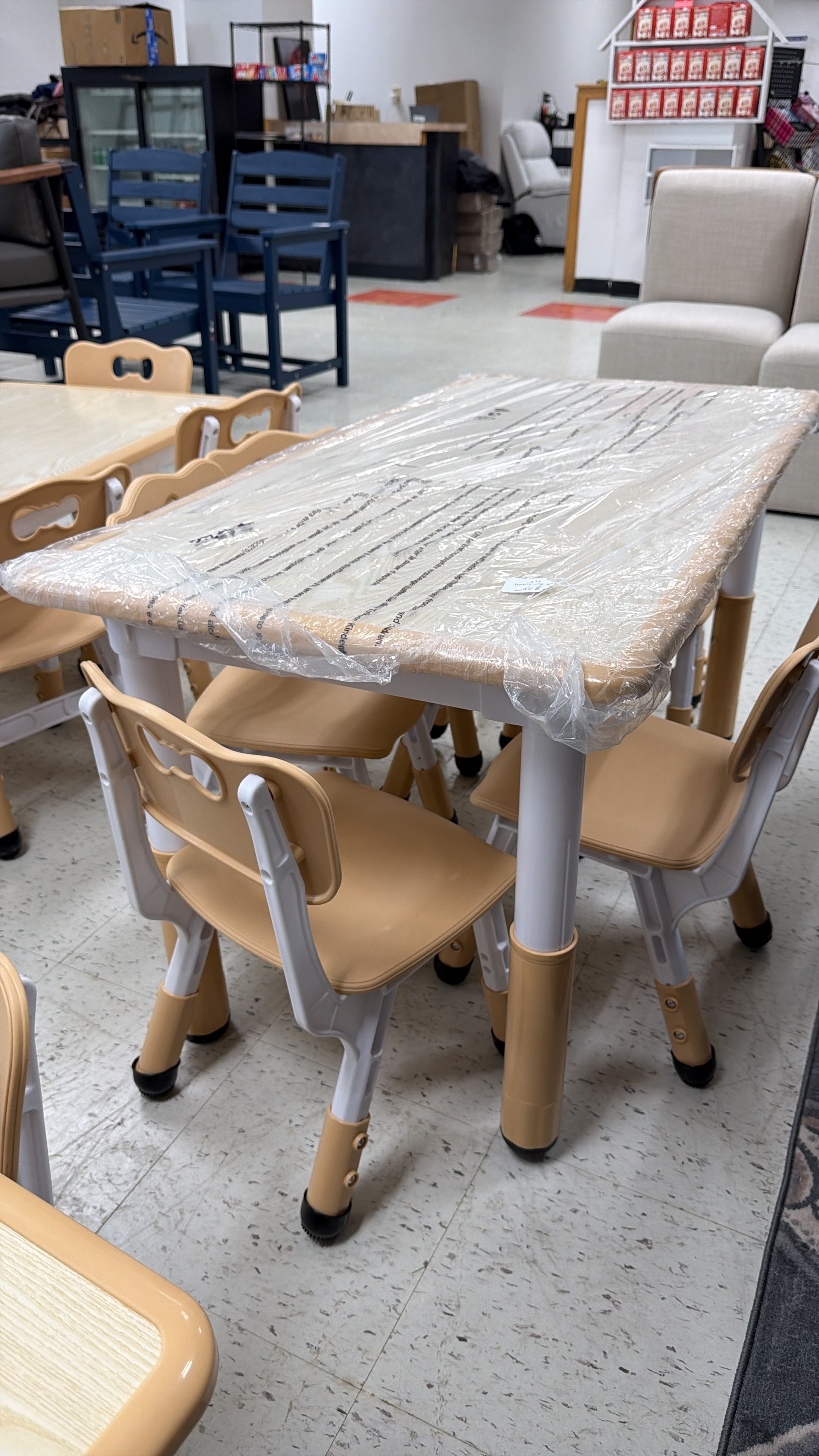 Kids Activity Table And Chairs Set