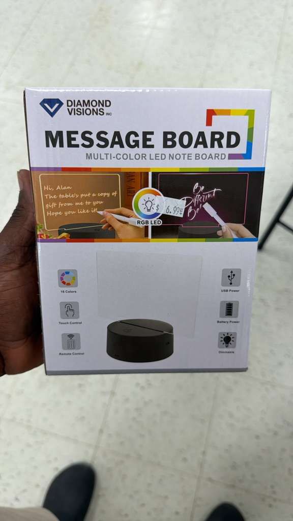 Multi-Color LED Message Board