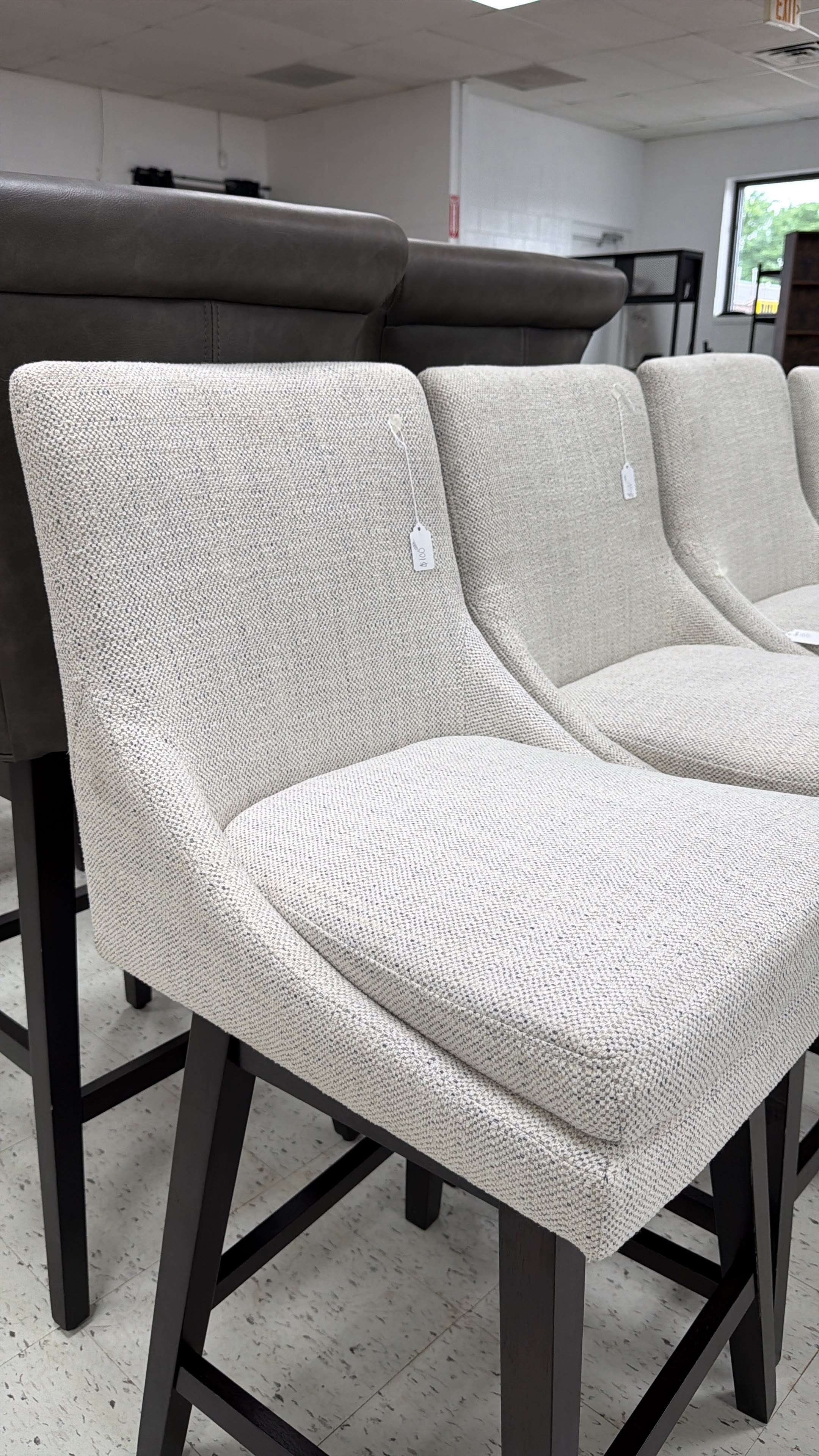 Modern Upholstered Bar Stools