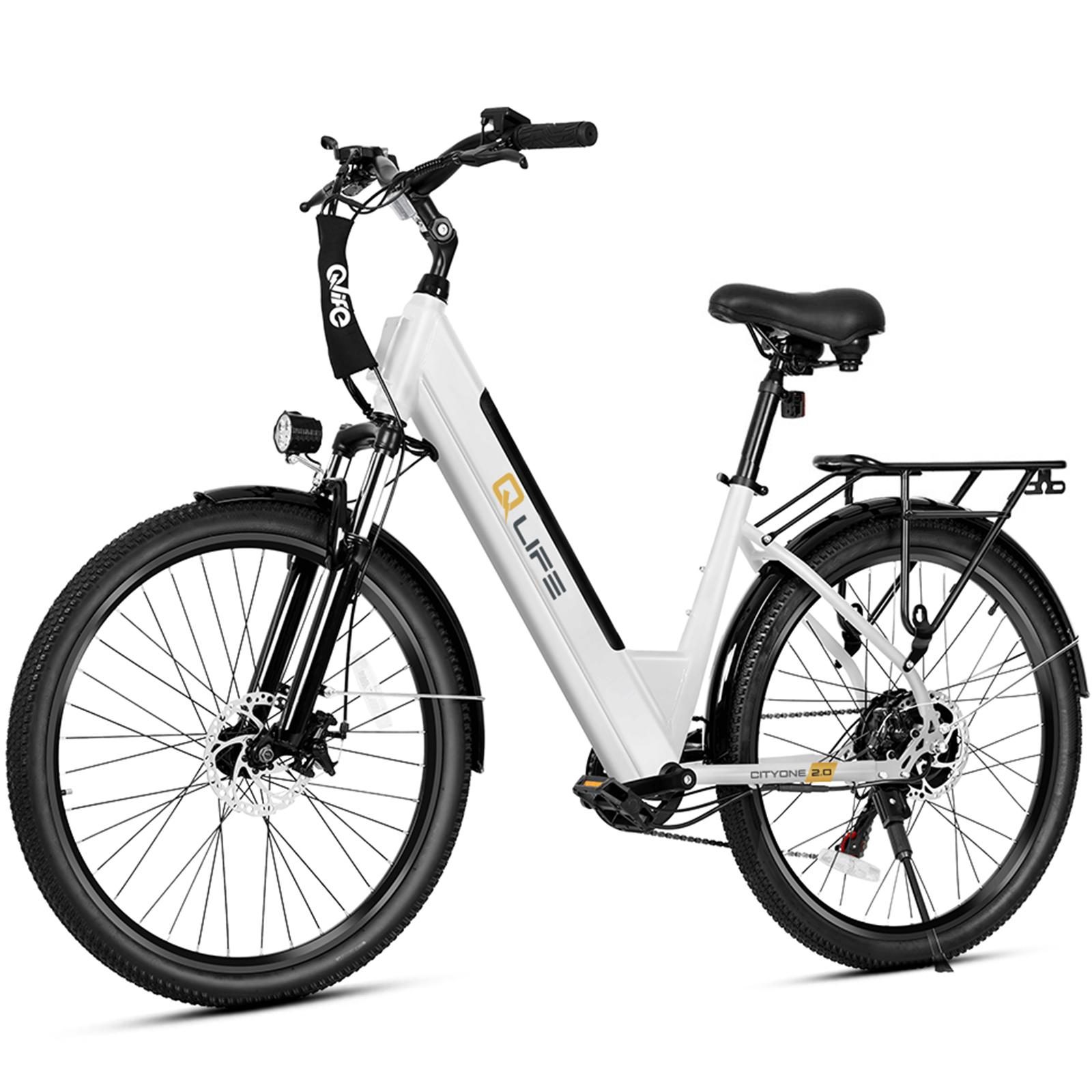 Qlife CITYONE 2.0 Electric Bike — Step-Thru Commuter