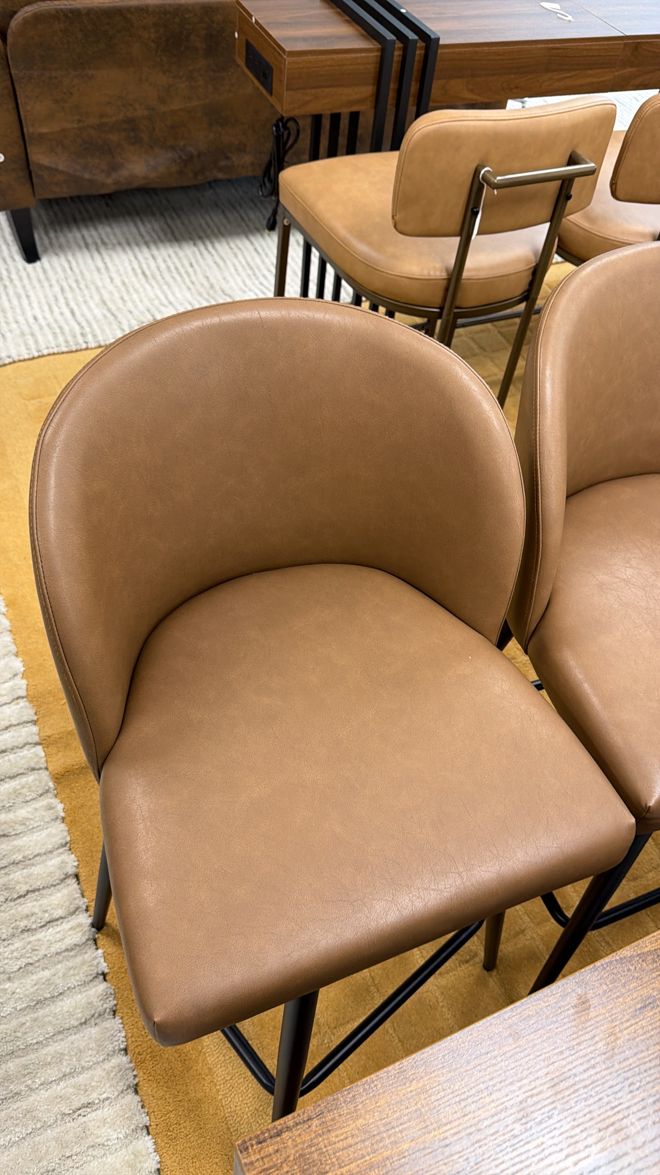 Modern Faux Leather Dining Chair