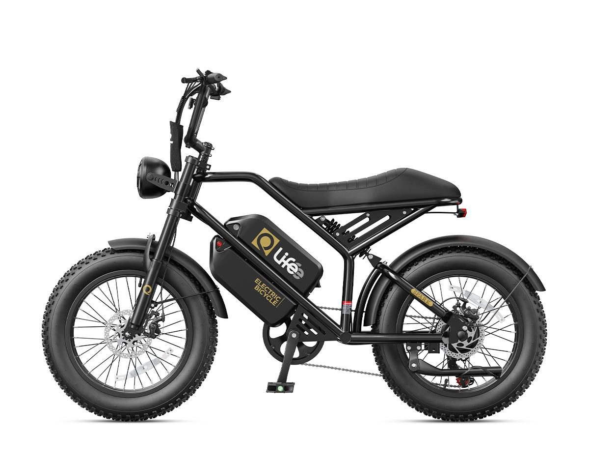 Qlife SPARK DUAL Electric Bike — Fat Tire · Dual Battery