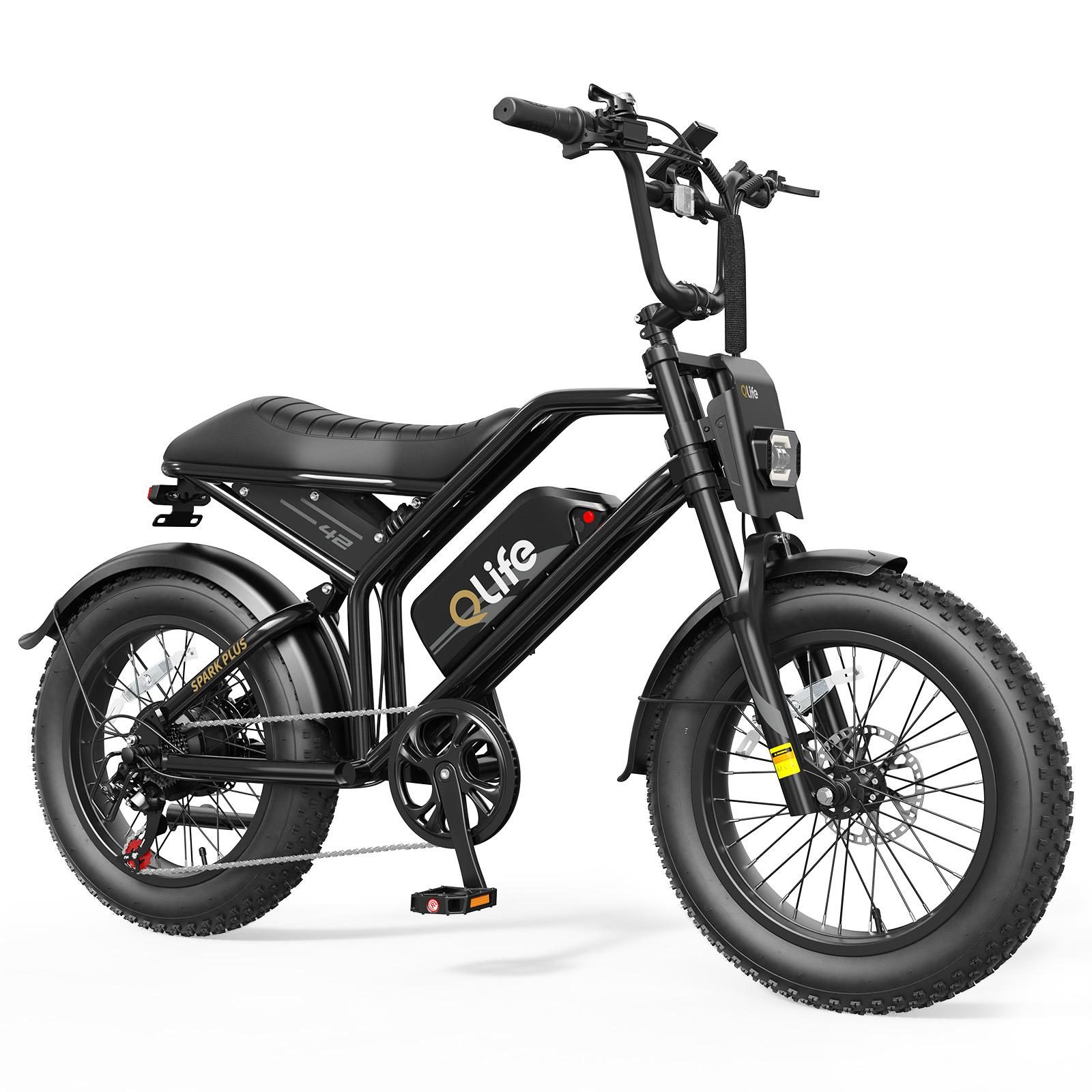 Qlife SPARK PLUS Electric Bike — Fat Tire